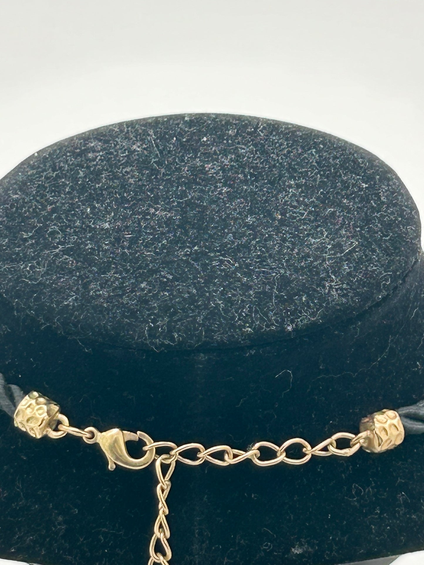 Black and Gold Costume Necklace
