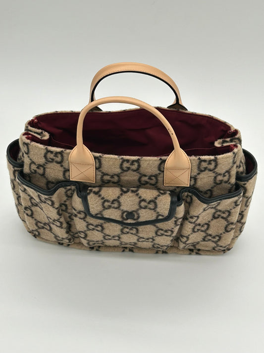 Gucci GG Wool Hand Bag